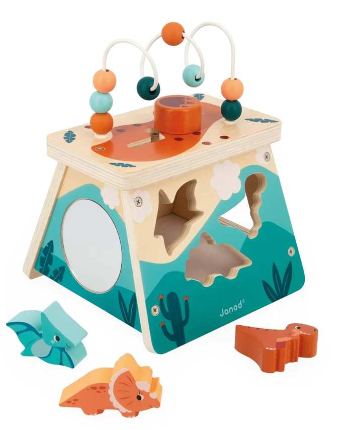 Janod Dino Aktivitätsblock Vulkan