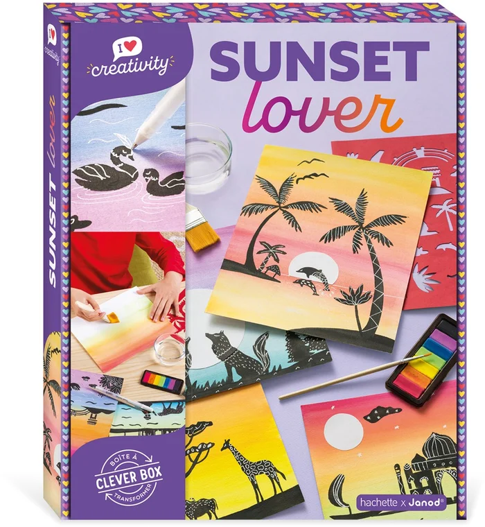 Janod Ich liebe Kreativität Sonnenuntergang Liebhaber