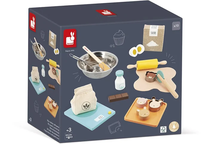 Janod in der Küche Bäckerei