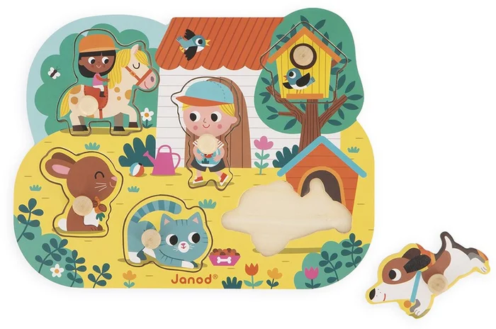 Janod Puzzle Landleben