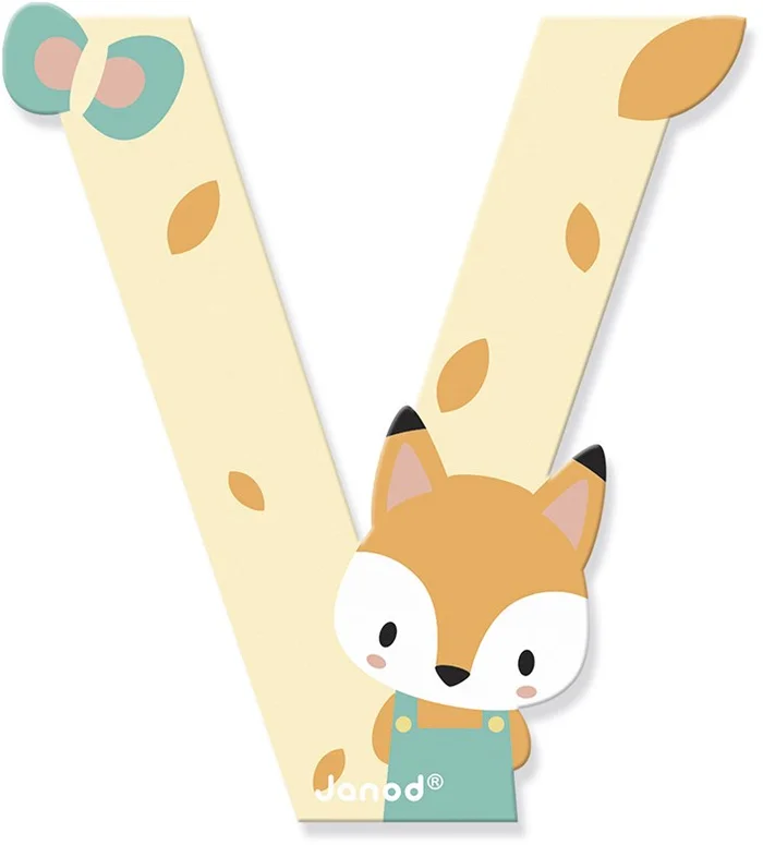 Janod Reines Alphabet Buchstabe V