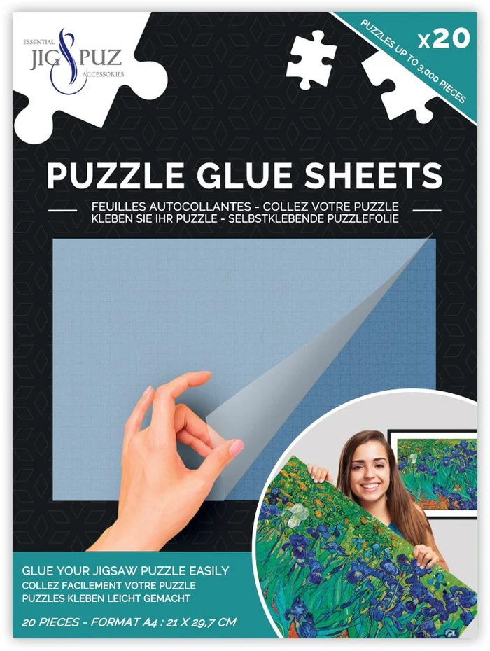 Jig & Puz Puzzle-Klebefolie für 3000 Teile – 1 Teile