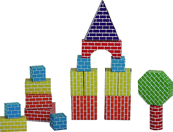 Jumbo Faltblocks Pastell 45tlg.