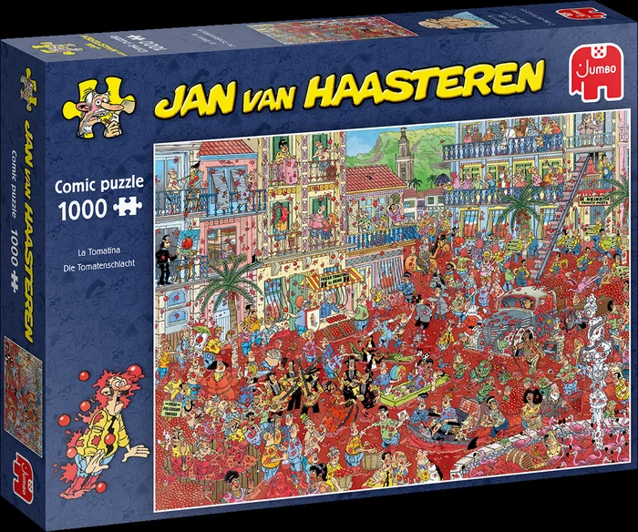 Jumbo Puzzle Jan van Haasteren La Tomatina – 1000 Teile