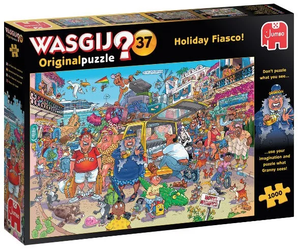 Jumbo Puzzle Wasgij Original 37 Urlaub Fiasko – 1000 Teile