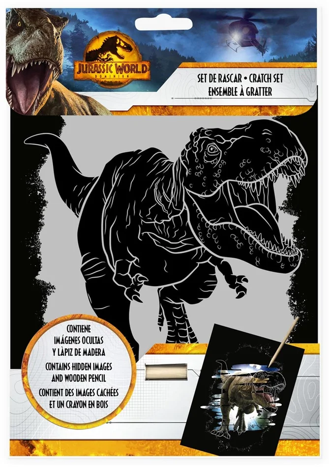 Jurassic World Krasblaadjes