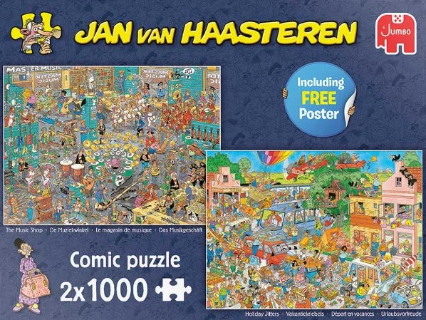 JvH Der Musikladen & Urlaubskribbeln (2×1000)