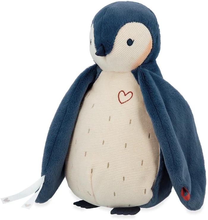 Kaloo Complices – Penguin Blue mit Rekorder und weißem Rauschen