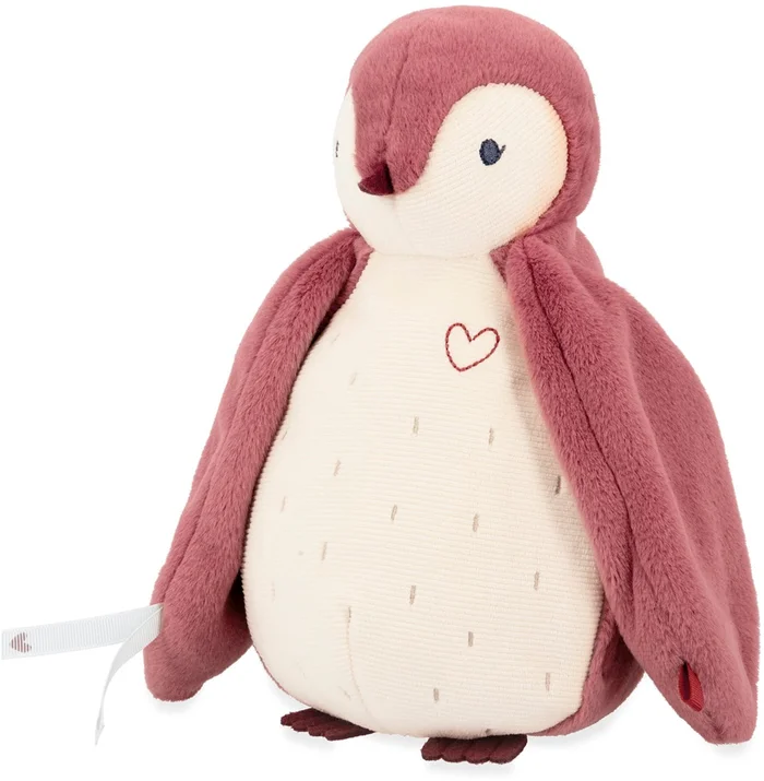 Kaloo Complices – Penguin Pink mit Recorder und weißem Rauschen