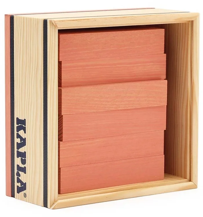 Kapla Holzbauplatten 40 rosa im Handumdrehen