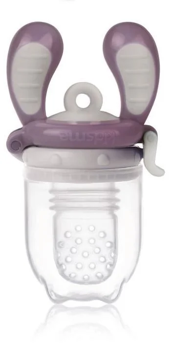 KidsMe Food Feeder Fruchtsauger Lutschbeutel für Baby – Größe M – Lavendel