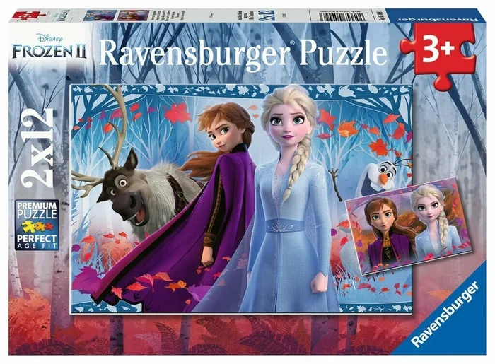 Kinderpuzzle Reise ins Ungewisse 2×12 Teile