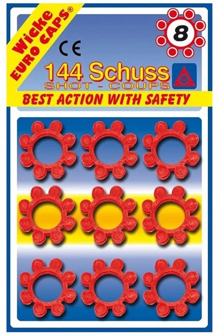 Klappertjes 8 Shot met 18 Ringen Op Kaart