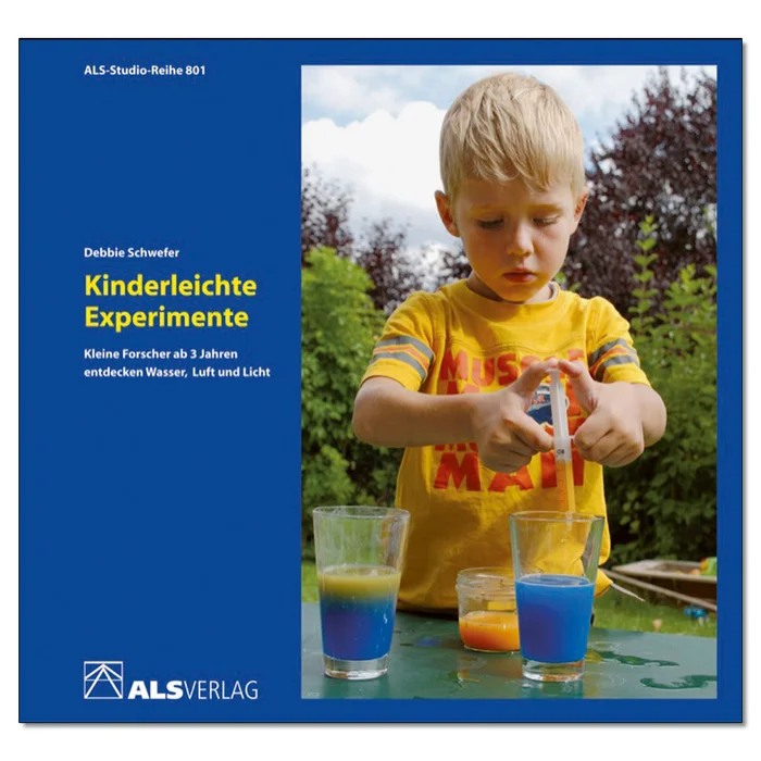 Kleine Forscher ab 3 Jahren entdecken Wasser, Luft und Licht