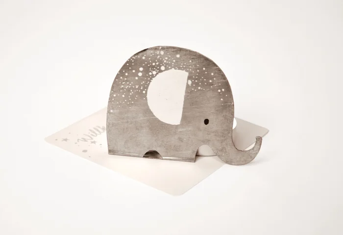 Kleine Lichtgrüße Elefant von Good old friends