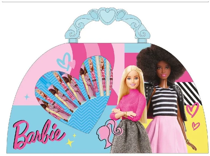 Kleurkoffer Barbie, 51dlg.