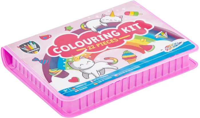 Kleurkoffer Klein Eenhoorn, 22dlg.