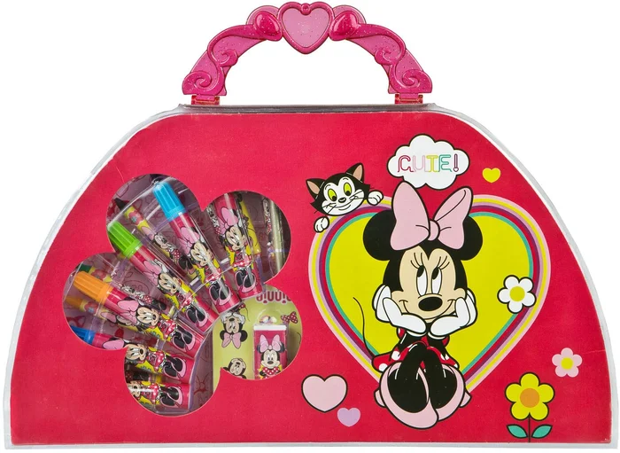 Kleurkoffer Minnie Mouse, 51dlg.