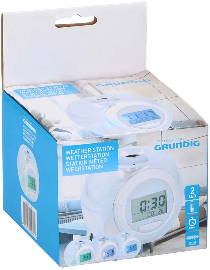 Klok en Weerstation, 2 Leds