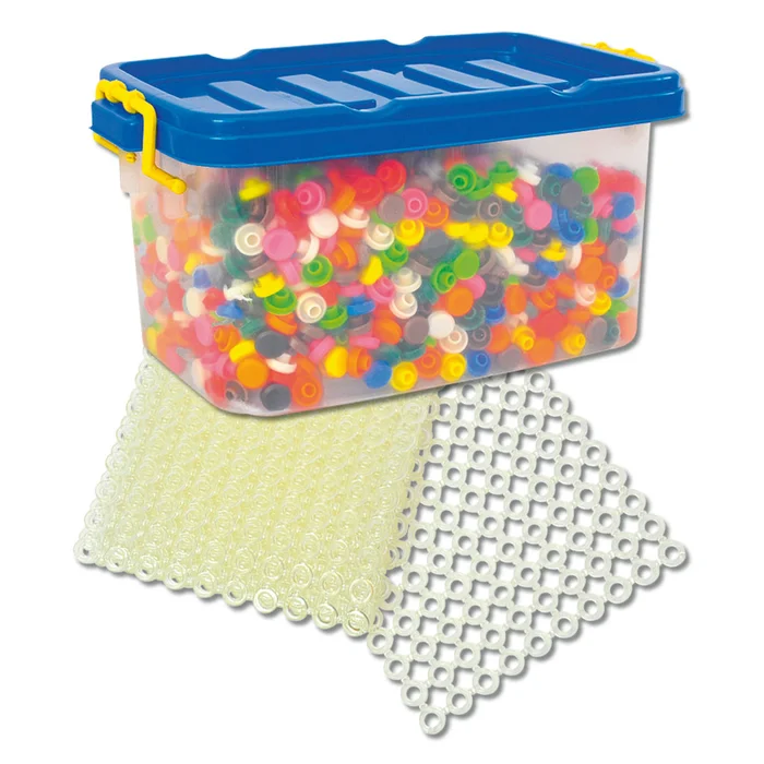 Knopfsteckspiel von Eduplay – kreative, farbenfrohe Beschäftigung