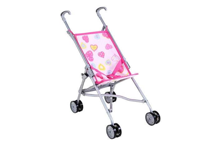 Knorrtoys Puppenbuggy – Sim Colorful Hearts