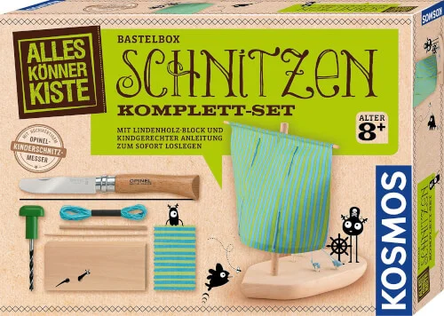 Kosmos Bastelbox – Schnitzen Komplett-Set
