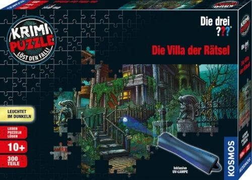 Kosmos Die drei ??? – Krimipuzzle „Die Villa der Rätsel“
