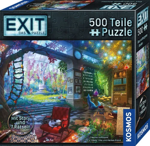 Kosmos EXIT® – Das Puzzle: Das verborgene Atelier, 500 Teile