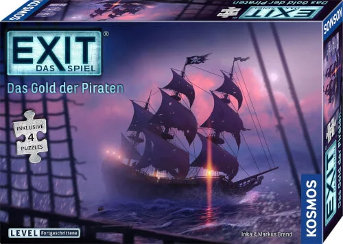 Kosmos EXIT® Das Spiel + Puzzle – Das Gold der Piraten