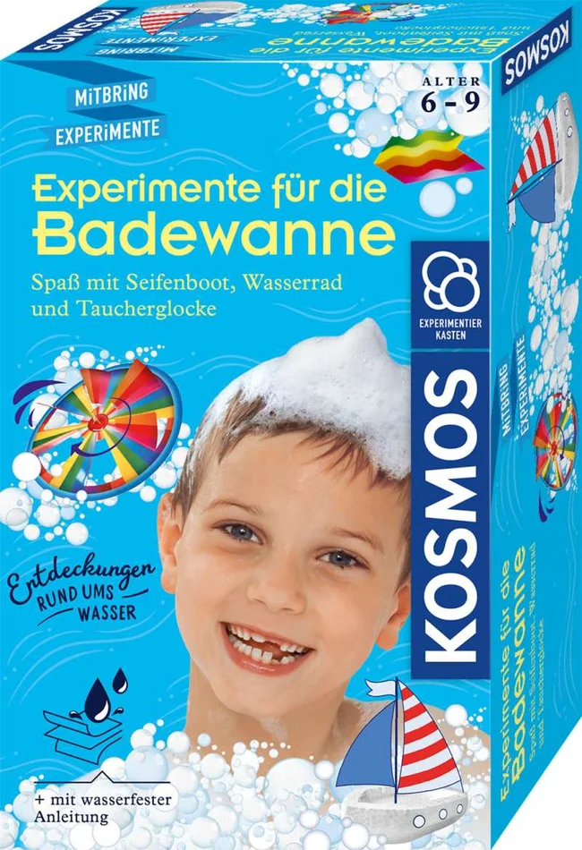 Kosmos Experimentierkasten – Experimene für die Badewanne