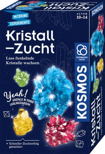 Kosmos Experimentierkasten – Kristall-Zucht