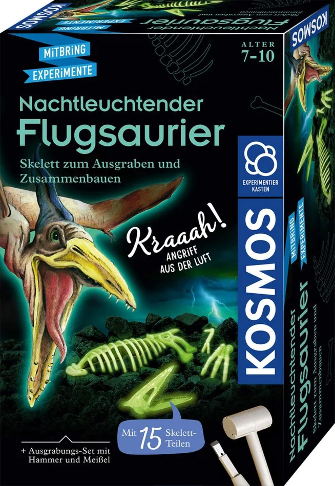 Kosmos Experimentierkasten – Nachtleuchtender Flugsaurier