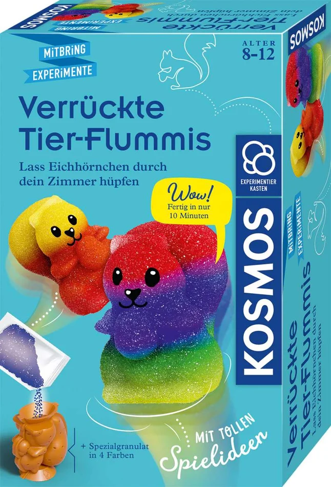 Kosmos Experimentierkasten – Verrückte Tier-Flummis