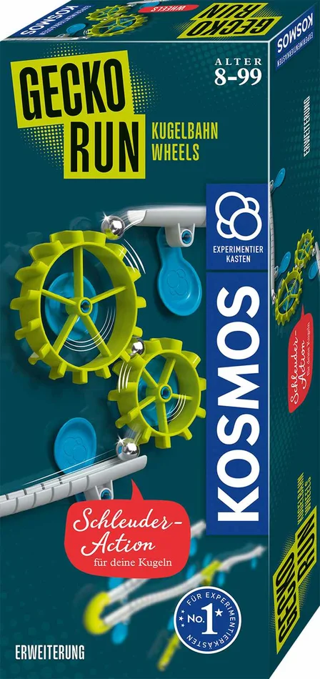 Kosmos Experimentierkasten Gecko Run – Wheels-Erweiterung