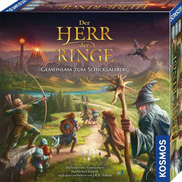 Kosmos Spiele – Der Herr der Ringe – Gemeinsam zum Schicksalsberg