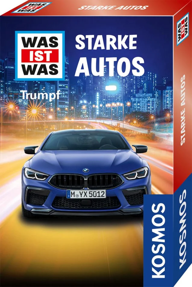 Kosmos Spiele WAS IST WAS Trumpf – Starke Autos