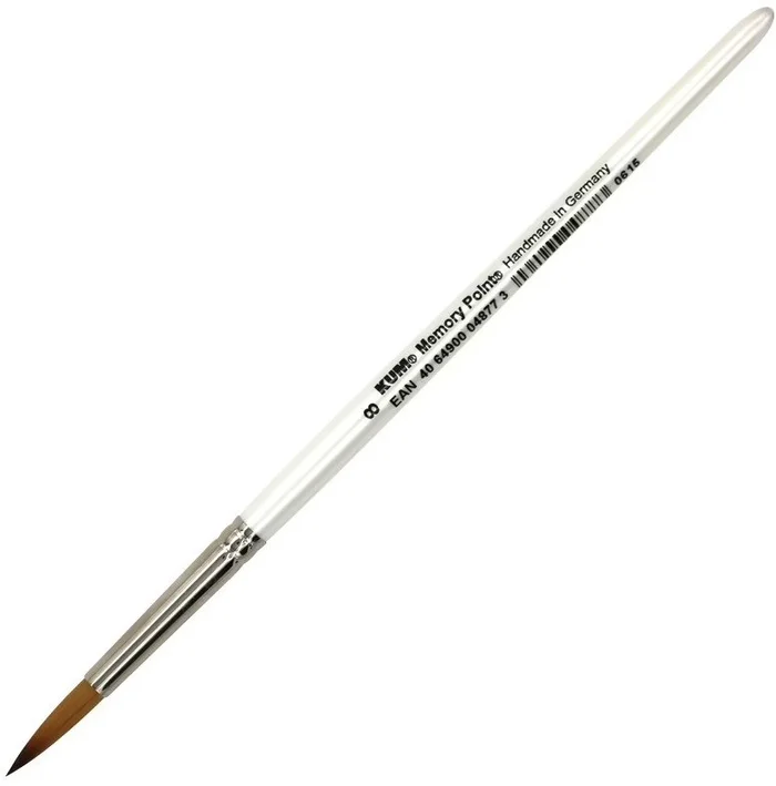 Kum KUM Memory Point Penseel Rond maat 8