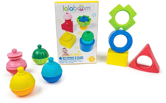 Lalaboom Formen und Lernperlen (12 Stück)