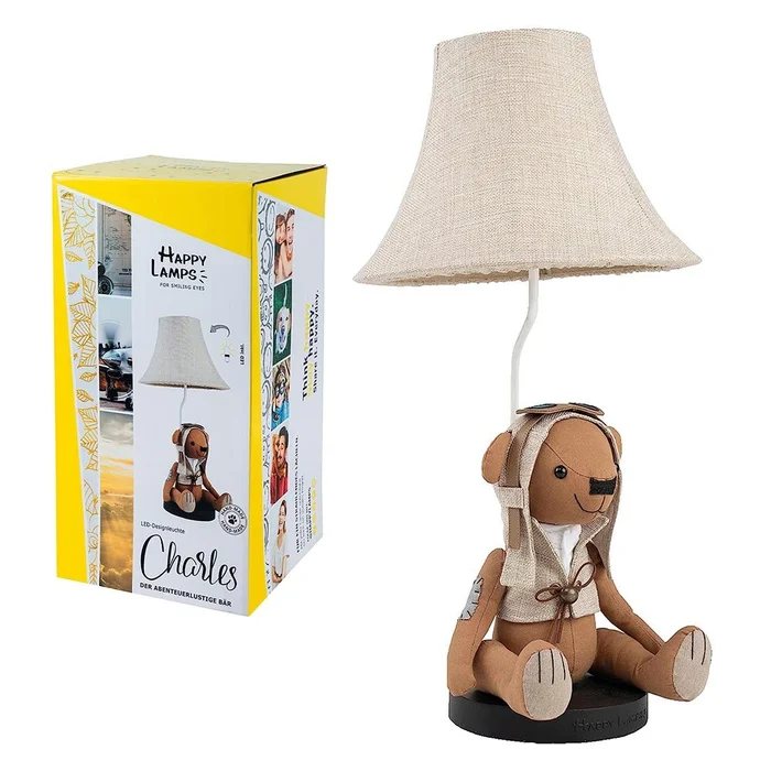 Lampe Teddy „Charles der Bär“ – ca. 60 cm