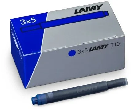 Lamy LAMY T10 Inktpatroon Wisbaar Voor Vulpen 3×5 Blauw