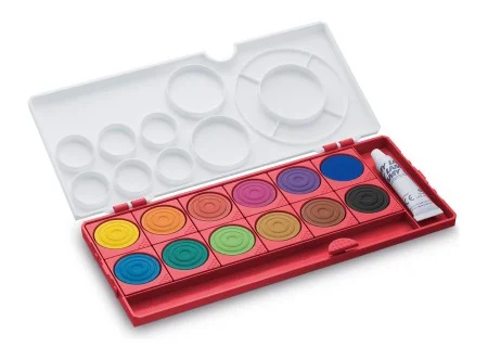 Lamy Qualitäts Deckfarbkasten aquaplus rot