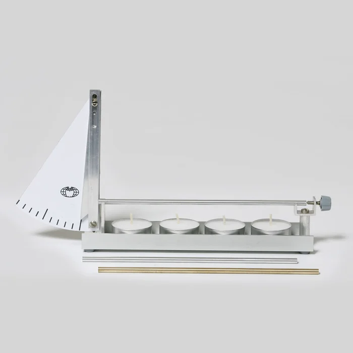 Längenausdehnungsgerät mit Teelichten | W-70782