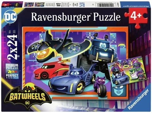 Legpuzzel Bathwheels, 2x24st.