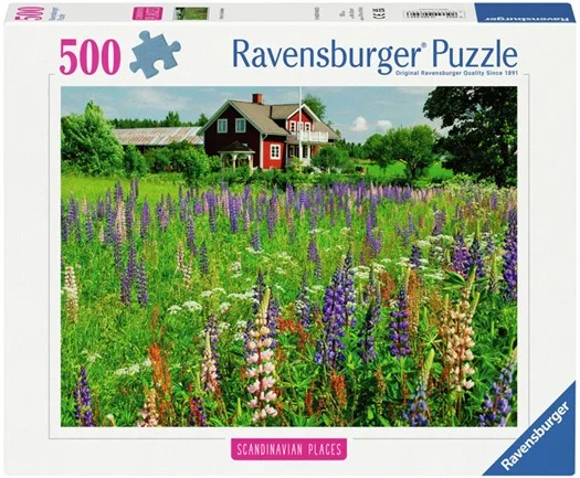 Legpuzzel Bauernhof in Schweden, 500st.