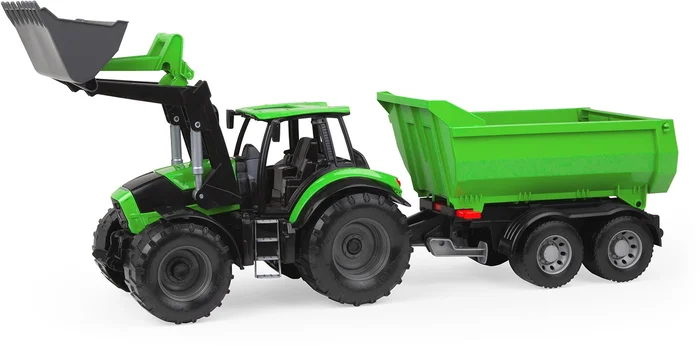 Lena Lena WORXX Tractor Deutz-Fahr Agrotron 7250 TTV met Aanhangwagen