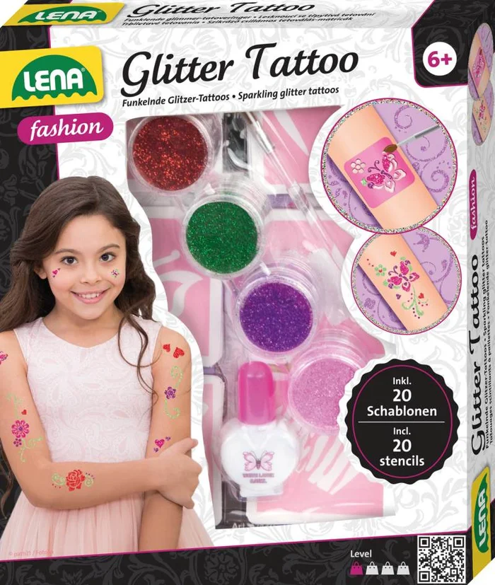LENA® – Fashion Glitter Tattoo