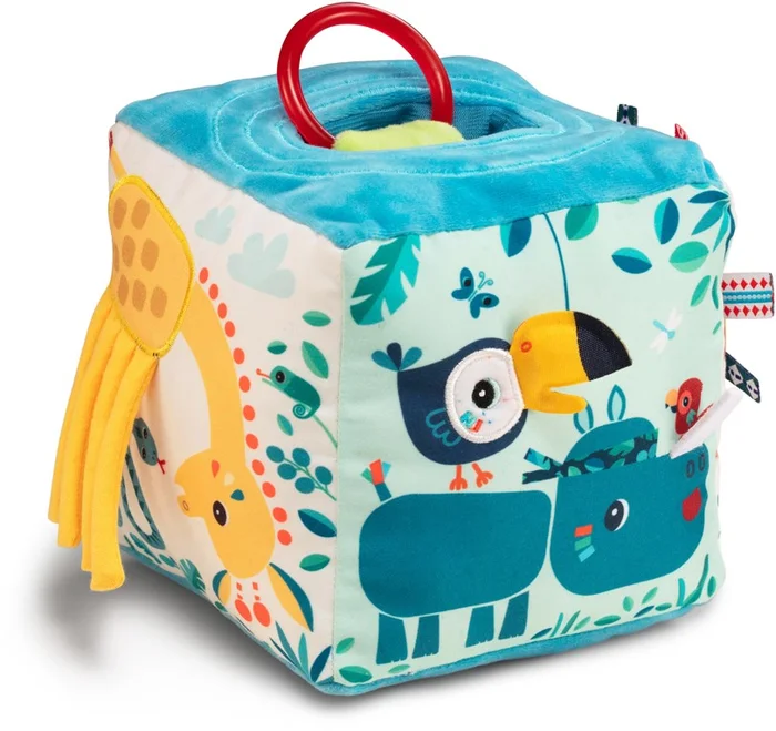 Lilliputiens Activity-Würfel mit Geräuschen Dschungel