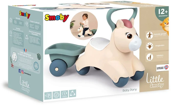 Little Smoby Baby Pony Loopauto