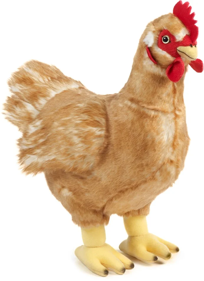 Living Nature Kuscheltier Henne Groß