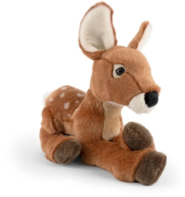 Living Nature Kuscheltier Liegendes Rehkitz